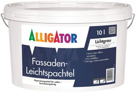 Fassaden Leichtspachtel, Alligator