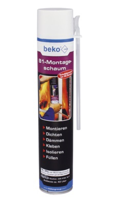 B1 Montageschaum 750 ml, BEKO