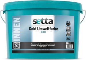 setta Gold Umweltfarbe