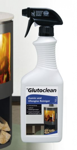 Kamin und Ofenglas Reiniger Glutoclean