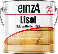 einzA Lisol Holz und Wetterschutz Lasur und Farbe, matt