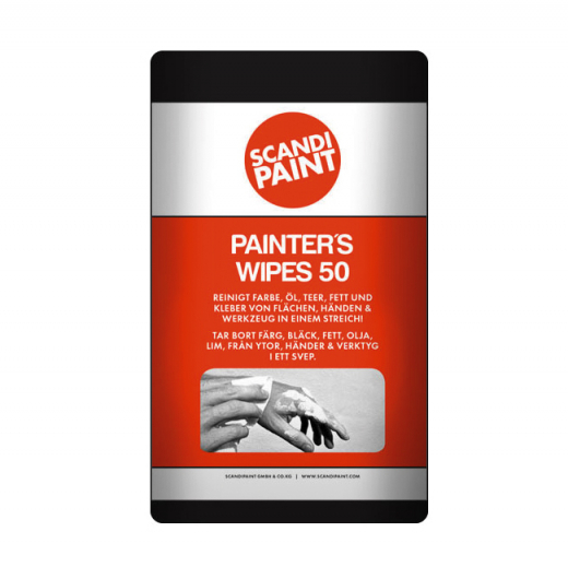 SP Painters Wipes 50 Stück, Scandipaint