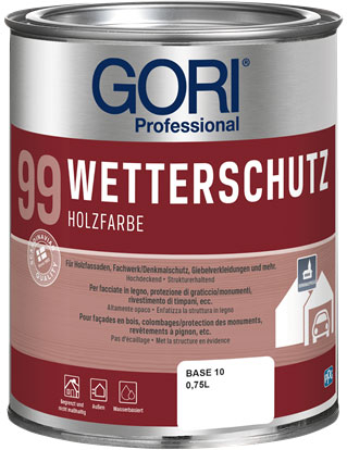 Gori 99 Wetterschutz Holzfarbe