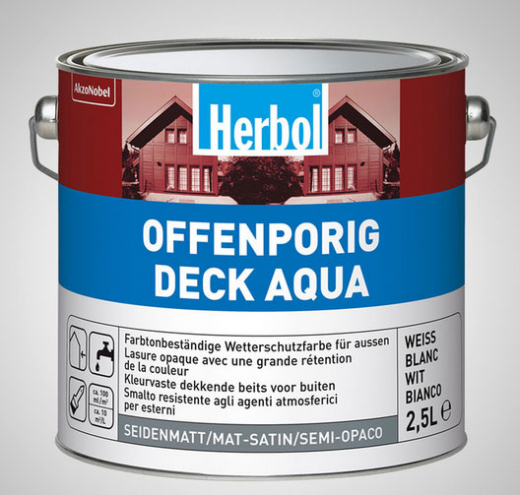 Offenporig Deck, Herbol