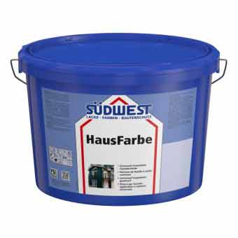 HausFarbe, Reinacrylat Fassadenfarbe, Südwest