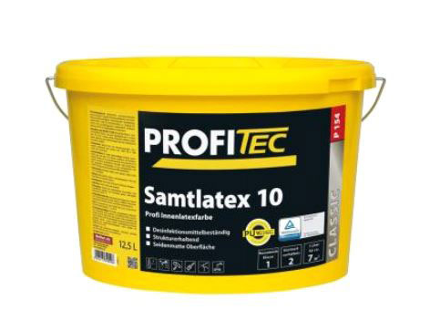 Samtlatex 10 P 154 Seidenmatte Profi Innenlatexfarbe