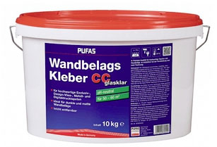 Wandbelagskleber CC glasklar Pufas