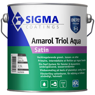 Sigma Amarol triol Aqua satin