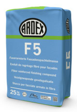 ARDEX F 5 Faserarmierte Fassadenspachtelmasse