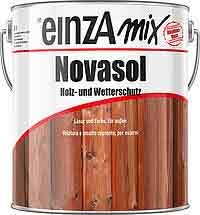 einzA Novasol Holz und Wetterschutz Lasur und Farbe