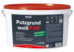 Putzgrund weiß P35 grob, Pufas