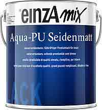 einzA Aqua PU Seidenmatt